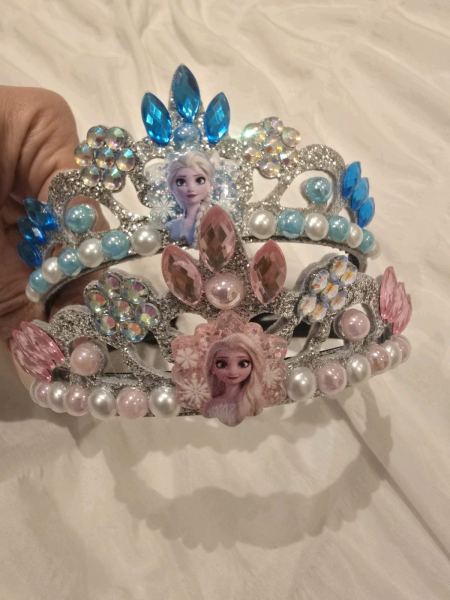 2* Magical Frozen Elsa Tiara's 3-8Y
