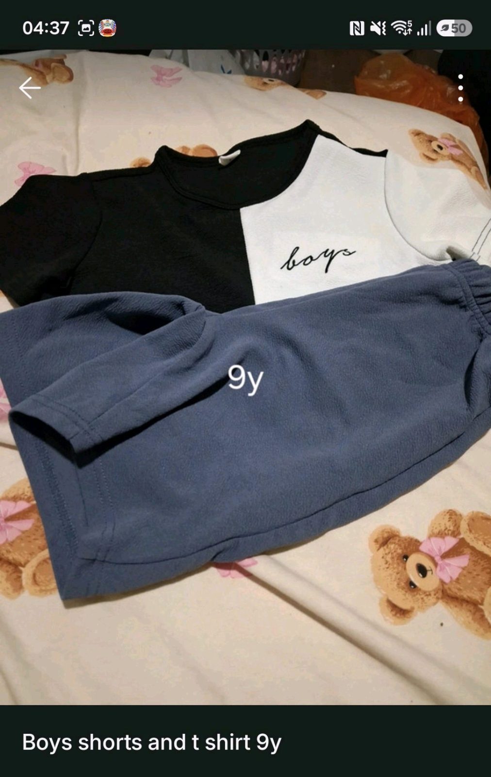 Boys 2 piece set 8y