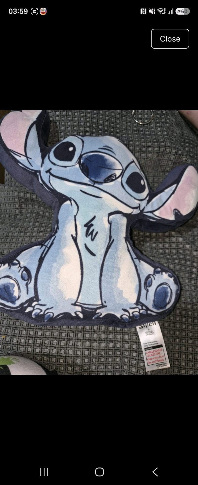 Stitch pillow