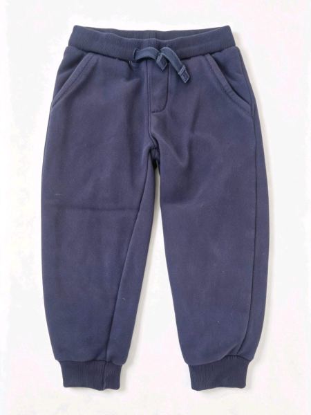 Navy cuff joggers
