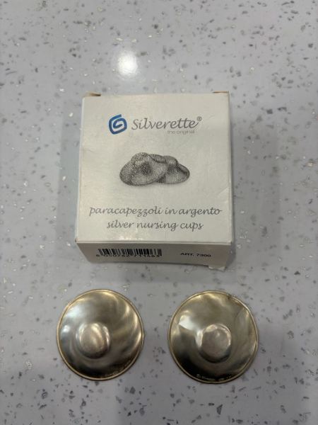 Genuine Silverette The Original Silver Nursing Cup