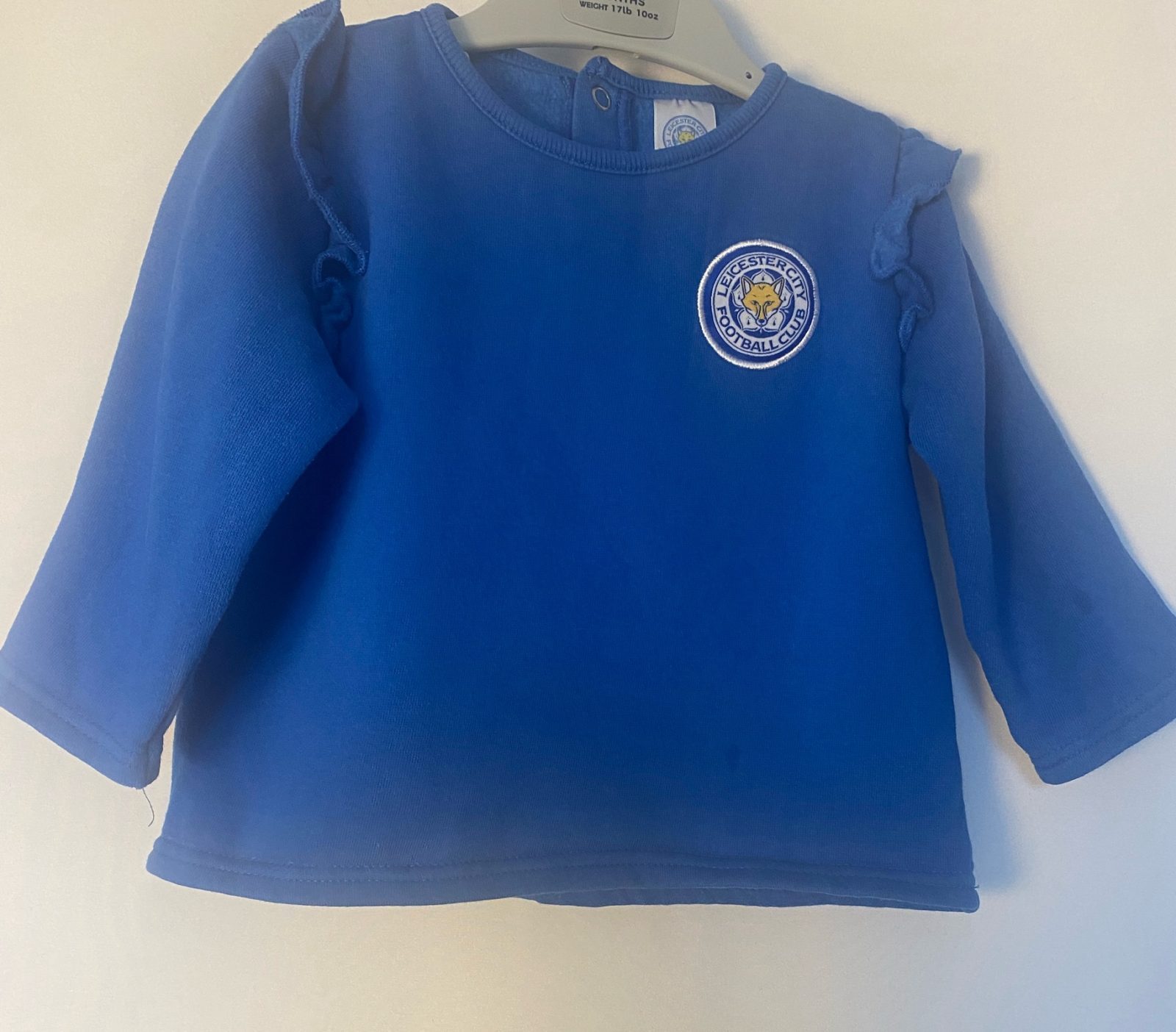 Official Leicester City FC Baby Girls Frill Sweats