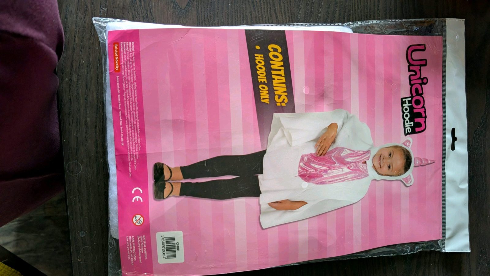 Kids White Unicorn Hoodie Costume – Halloween