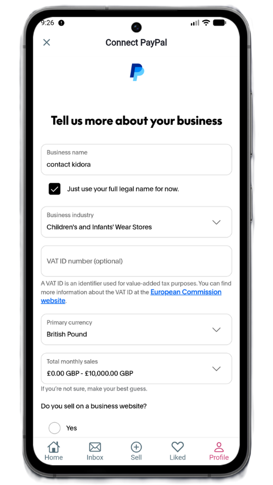 PayPal Setup Guide